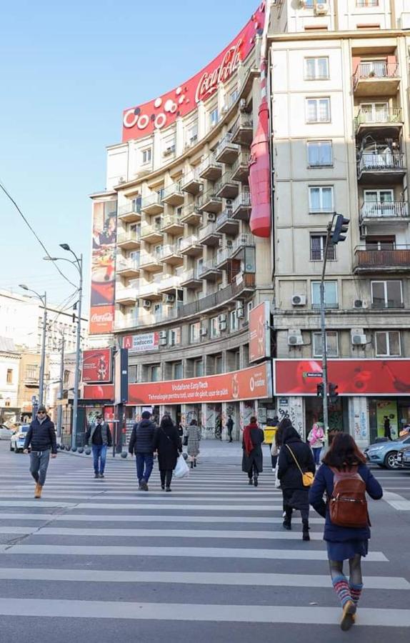 Apartamento Lucian Studio Bucarest Exterior foto