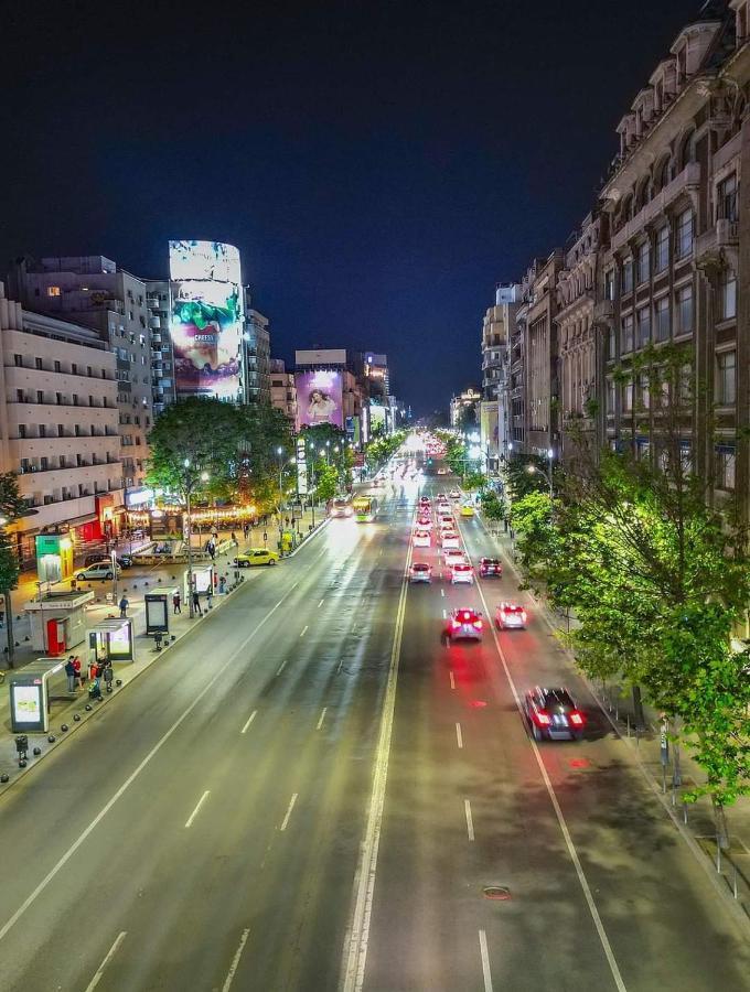 Apartamento Lucian Studio Bucarest Exterior foto